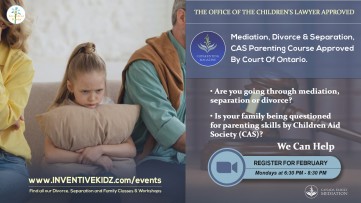 The Office Children's Lawyer Approved - Divorce and Separation Parenting (Mondays in February)